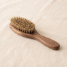 Beechwood Grooming Brush with an oiled beech handle and natural bristles